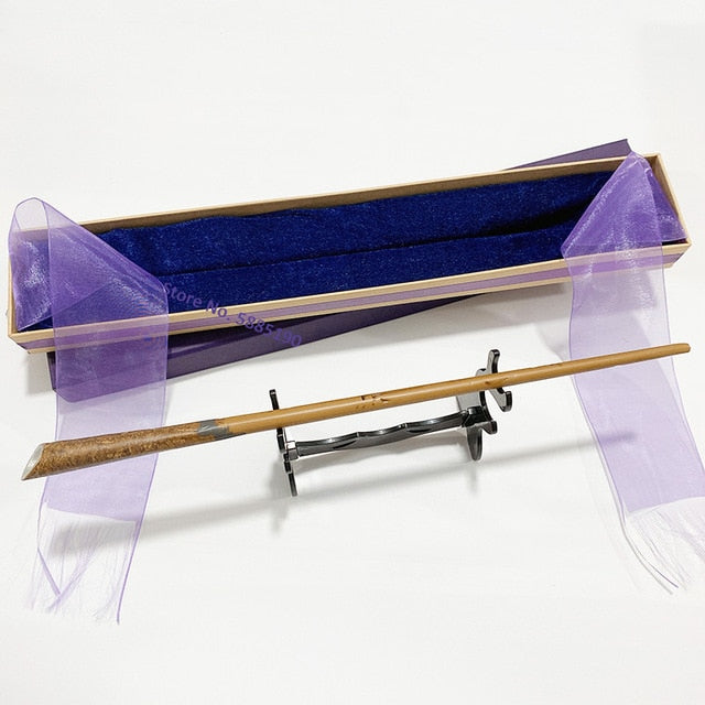 28 Kinds of Metal Core Sirius Bellatrix Dumbledore Elder Wand HP Magic Magical Wand in Ollivander's Box with Wand Stand Gift