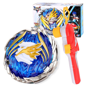Newest Classic Toys Infinity Nado 5 Gyro Toy Metal Fusion 4D Constellation Battle Spinning Top with Launcher for Children gift