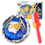 Newest Classic Toys Infinity Nado 5 Gyro Toy Metal Fusion 4D Constellation Battle Spinning Top with Launcher for Children gift