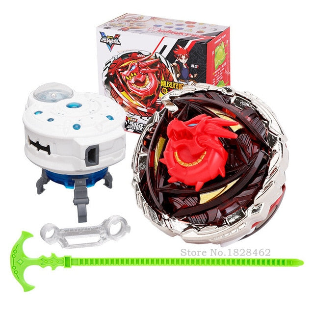 Newest Classic Toys Infinity Nado 5 Gyro Toy Metal Fusion 4D Constellation Battle Spinning Top with Launcher for Children gift
