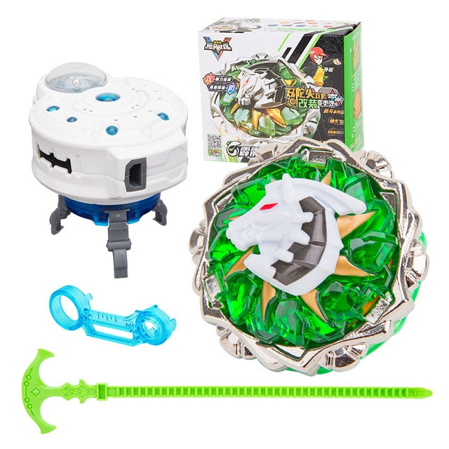 Newest Classic Toys Infinity Nado 5 Gyro Toy Metal Fusion 4D Constellation Battle Spinning Top with Launcher for Children gift
