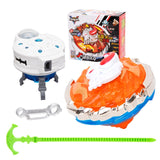 Newest Classic Toys Infinity Nado 5 Gyro Toy Metal Fusion 4D Constellation Battle Spinning Top with Launcher for Children gift