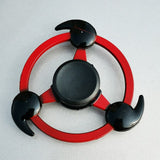 Naruto Finger Spinner EDC Stuffer for Kid/Adult Toys Tri Cross Spinner Metal Spinner Gyro Autism Gift  Funny Hands for Fingers