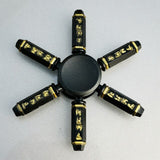 Naruto Finger Spinner EDC Stuffer for Kid/Adult Toys Tri Cross Spinner Metal Spinner Gyro Autism Gift  Funny Hands for Fingers