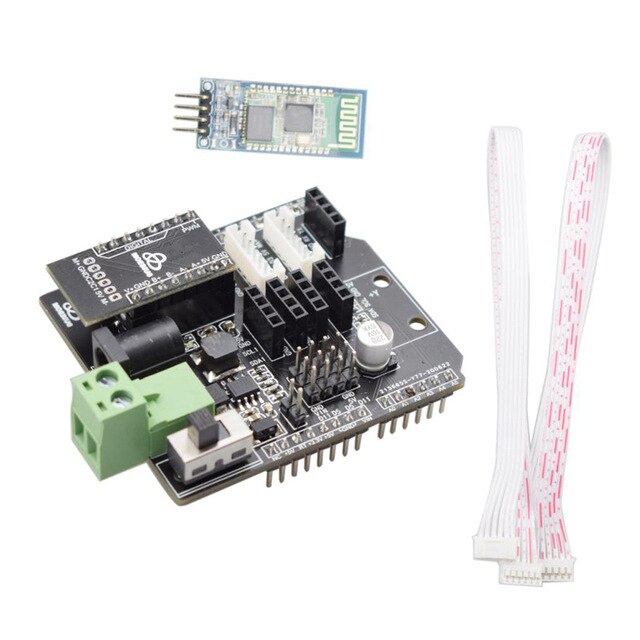 Smart Robot Self Balancing Car Drive Board TB6612 for Arduino Expansion Board Differential Steering Car Reserved Gyro Sensor