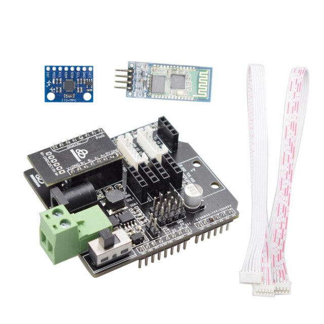 Smart Robot Self Balancing Car Drive Board TB6612 for Arduino Expansion Board Differential Steering Car Reserved Gyro Sensor