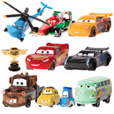 Disney Pixar Cars 2 3 Lightning McQueen Mater Jackson Storm Ramirez 1:55 Diecast Micro Racers Vehicle Model Toy Car Boy Kid Gift