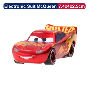 Disney Pixar Cars 2 3 Lightning McQueen Mater Jackson Storm Ramirez 1:55 Diecast Micro Racers Vehicle Model Toy Car Boy Kid Gift