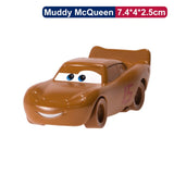 Disney Pixar Cars 2 3 Lightning McQueen Mater Jackson Storm Ramirez 1:55 Diecast Micro Racers Vehicle Model Toy Car Boy Kid Gift