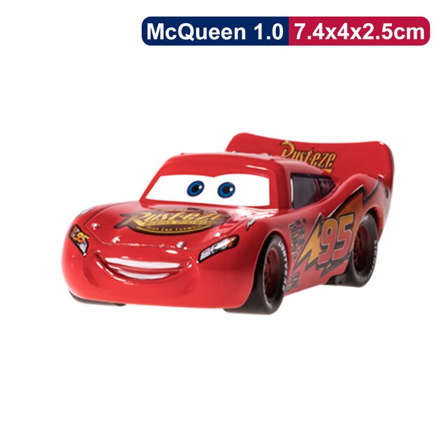 Disney Pixar Cars 2 3 Lightning McQueen Mater Jackson Storm Ramirez 1:55 Diecast Micro Racers Vehicle Model Toy Car Boy Kid Gift