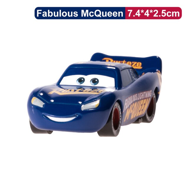 Disney Pixar Cars 2 3 Lightning McQueen Mater Jackson Storm Ramirez 1:55 Diecast Micro Racers Vehicle Model Toy Car Boy Kid Gift