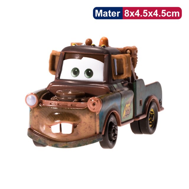 Disney Pixar Cars 2 3 Lightning McQueen Mater Jackson Storm Ramirez 1:55 Diecast Micro Racers Vehicle Model Toy Car Boy Kid Gift