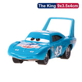 Disney Pixar Cars 2 3 Lightning McQueen Mater Jackson Storm Ramirez 1:55 Diecast Micro Racers Vehicle Model Toy Car Boy Kid Gift