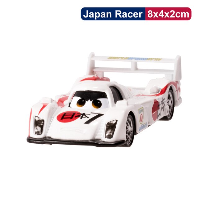 Disney Pixar Cars 2 3 Lightning McQueen Mater Jackson Storm Ramirez 1:55 Diecast Micro Racers Vehicle Model Toy Car Boy Kid Gift