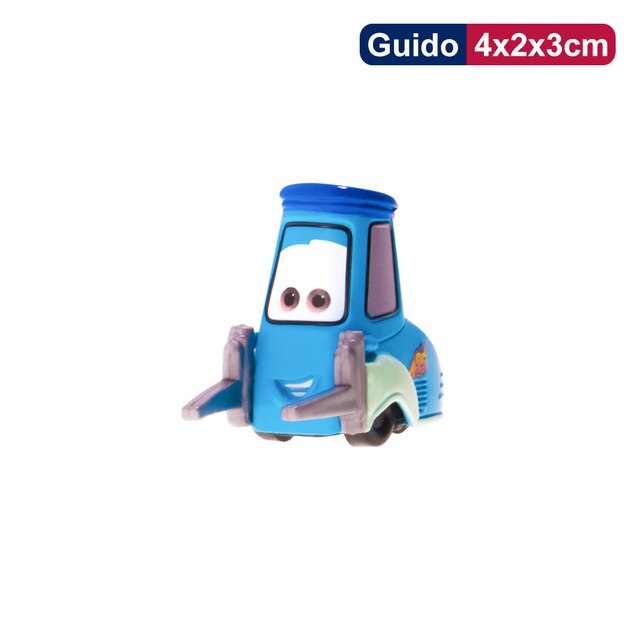 Disney Pixar Cars 2 3 Lightning McQueen Mater Jackson Storm Ramirez 1:55 Diecast Micro Racers Vehicle Model Toy Car Boy Kid Gift