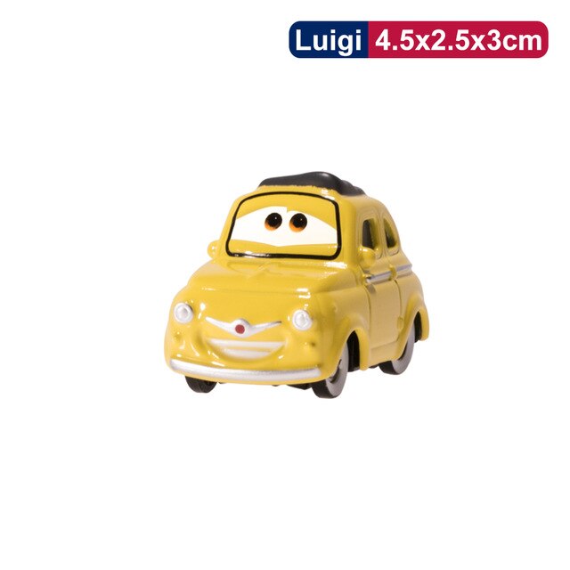 Disney Pixar Cars 2 3 Lightning McQueen Mater Jackson Storm Ramirez 1:55 Diecast Micro Racers Vehicle Model Toy Car Boy Kid Gift