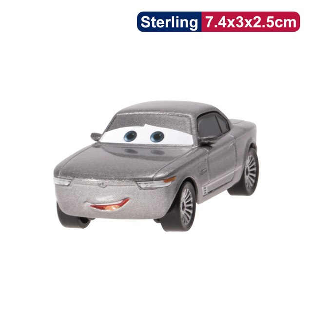 Disney Pixar Cars 2 3 Lightning McQueen Mater Jackson Storm Ramirez 1:55 Diecast Micro Racers Vehicle Model Toy Car Boy Kid Gift