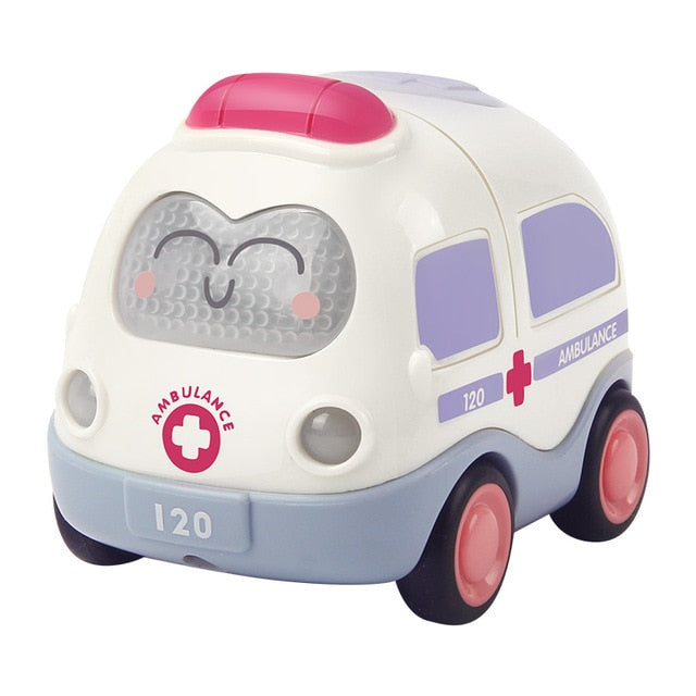Car Toys for Baby Boys 1 Year Old Model Car for Kids 2 to 4 Years Old Children Mini Racing Fire Truck Car Vehicles Birthday Gift