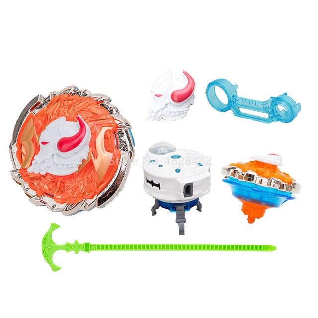 Newest Classic Toys Infinity Nado 5 Gyro Toy Metal Fusion 4D Constellation Battle Spinning Top with Launcher for Children gift