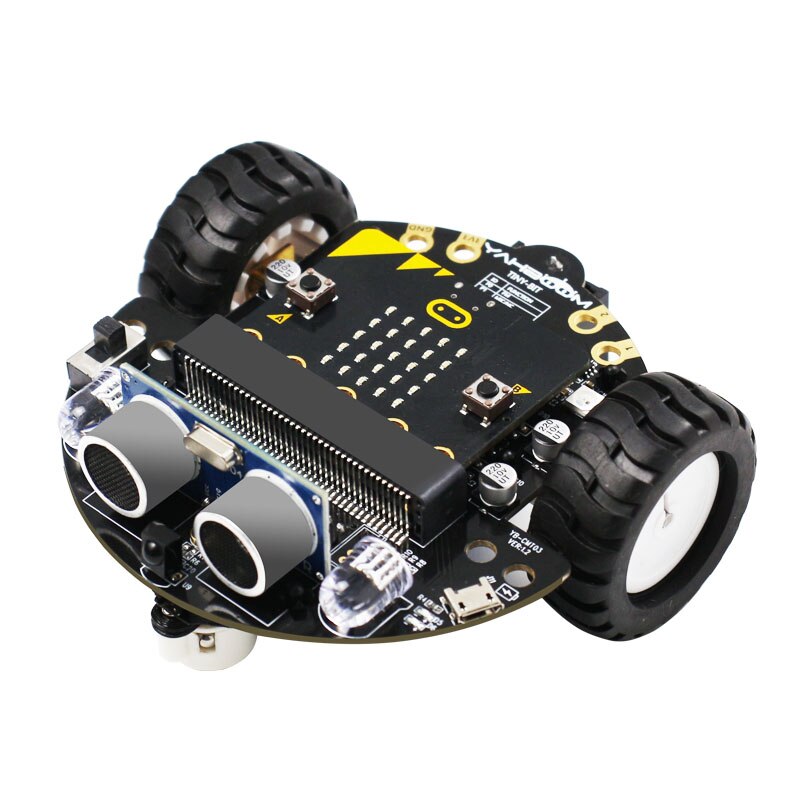 Programming Toys Robot Smart Car Starter Kit for BBC Micro:bit Microbit Robotics STEM Educational Set for Kids for Python