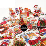 33PCS Christmas Stickers Crafts And Scrapbooking stickers kids toys book Decorative sticker DIY Stationery