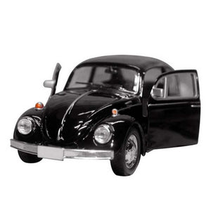 New Lovely Vintage Beetle Car Children Toy Diecast Pull Back Car Model Children Gift BoysToy Decor Cute Figurines