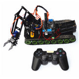 New Hot DIY Programmable Tank MechanicalRobot  Arm  Kit For Arduino