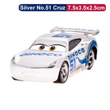Disney Pixar Cars 2 3 Lightning McQueen Cruz Ramirez Ramone 1:55 Diecast Micro Racers Vehicle Model Toy Car Boy Kid Gift