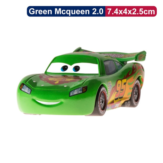 Disney Pixar Cars 2 3 Lightning McQueen Cruz Ramirez Ramone 1:55 Diecast Micro Racers Vehicle Model Toy Car Boy Kid Gift