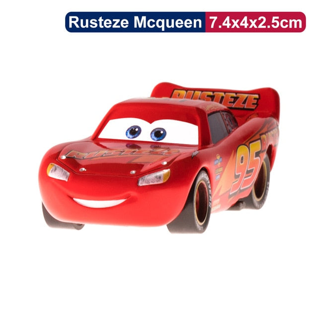 Disney Pixar Cars 2 3 Lightning McQueen Cruz Ramirez Ramone 1:55 Diecast Micro Racers Vehicle Model Toy Car Boy Kid Gift