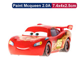Disney Pixar Cars 2 3 Lightning McQueen Cruz Ramirez Ramone 1:55 Diecast Micro Racers Vehicle Model Toy Car Boy Kid Gift