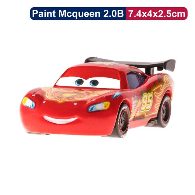 Disney Pixar Cars 2 3 Lightning McQueen Cruz Ramirez Ramone 1:55 Diecast Micro Racers Vehicle Model Toy Car Boy Kid Gift