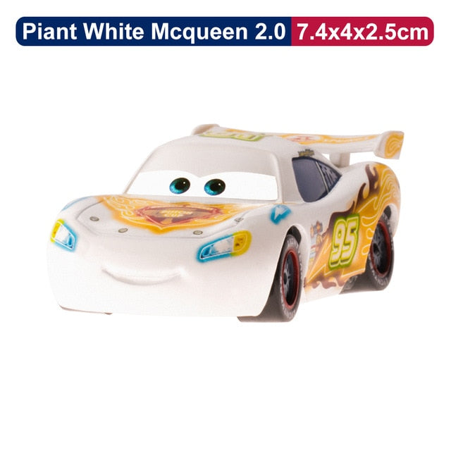 Disney Pixar Cars 2 3 Lightning McQueen Cruz Ramirez Ramone 1:55 Diecast Micro Racers Vehicle Model Toy Car Boy Kid Gift