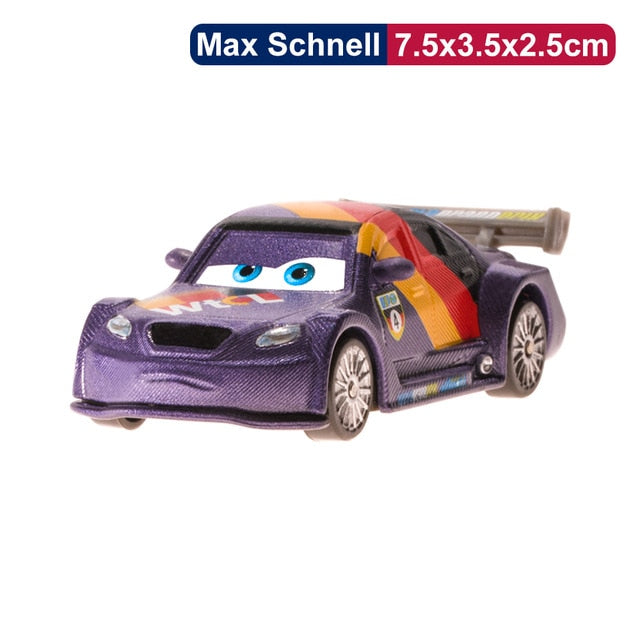 Disney Pixar Cars 2 3 Lightning McQueen Cruz Ramirez Ramone 1:55 Diecast Micro Racers Vehicle Model Toy Car Boy Kid Gift
