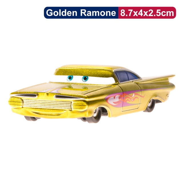 Disney Pixar Cars 2 3 Lightning McQueen Cruz Ramirez Ramone 1:55 Diecast Micro Racers Vehicle Model Toy Car Boy Kid Gift