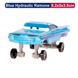 Disney Pixar Cars 2 3 Lightning McQueen Cruz Ramirez Ramone 1:55 Diecast Micro Racers Vehicle Model Toy Car Boy Kid Gift