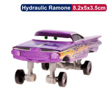 Disney Pixar Cars 2 3 Lightning McQueen Cruz Ramirez Ramone 1:55 Diecast Micro Racers Vehicle Model Toy Car Boy Kid Gift