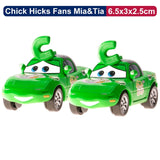 Disney Pixar Cars 2 3 Lightning McQueen Cruz Ramirez Ramone 1:55 Diecast Micro Racers Vehicle Model Toy Car Boy Kid Gift