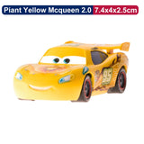 Disney Pixar Cars 2 3 Lightning McQueen Cruz Ramirez Ramone 1:55 Diecast Micro Racers Vehicle Model Toy Car Boy Kid Gift