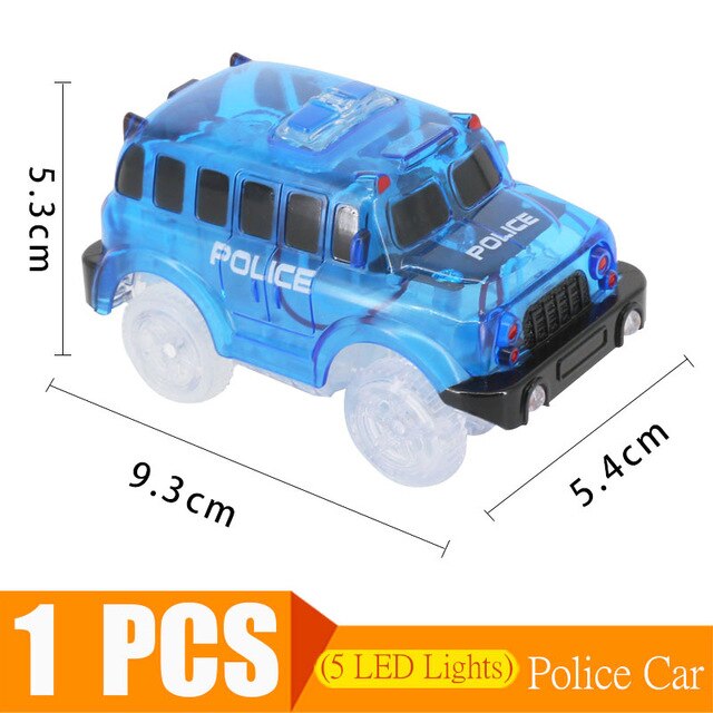 Magic Electronics LED Car Toys With Flashing Lights Electronics Car Flashing Light Magical Glow track toy cars toys cars for kid