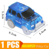 Magic Electronics LED Car Toys With Flashing Lights Electronics Car Flashing Light Magical Glow track toy cars toys cars for kid
