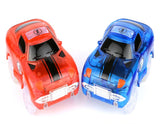 Magic Electronics LED Car Toys With Flashing Lights Electronics Car Flashing Light Magical Glow track toy cars toys cars for kid