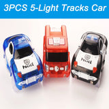 Magic Electronics LED Car Toys With Flashing Lights Electronics Car Flashing Light Magical Glow track toy cars toys cars for kid