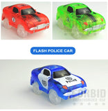 Magic Electronics LED Car Toys With Flashing Lights Electronics Car Flashing Light Magical Glow track toy cars toys cars for kid