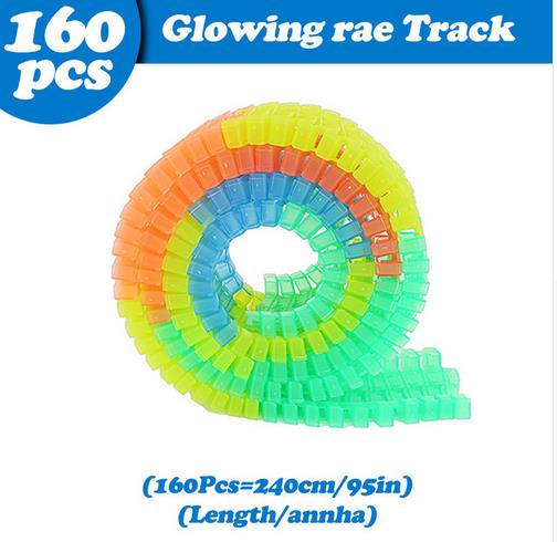 Magic Electronics LED Car Toys With Flashing Lights Electronics Car Flashing Light Magical Glow track toy cars toys cars for kid