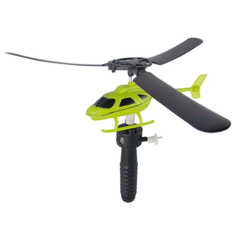 1pc Mini Drone Fly Drawstring Helicopter Suspension Aircraft Kids Toys Outdoor Games Gifts For Boys Educational Toys