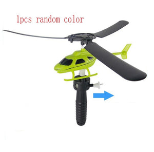 1pc Mini Drone Fly Drawstring Helicopter Suspension Aircraft Kids Toys Outdoor Games Gifts For Boys Educational Toys