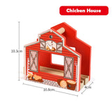 Wooden Track Railway Accessories Bridge Train Station Tunnel Cross Compatible All Brands Wood Track Educational Toys for Kids