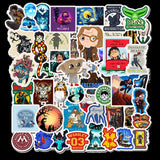 25PCS Cartoon HP Pottes Classic Harries Stickers Luggage Skateboard Laptop Sticker Refrigerator Stationery Waterproof Stickers
