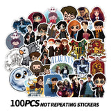 25PCS Cartoon HP Pottes Classic Harries Stickers Luggage Skateboard Laptop Sticker Refrigerator Stationery Waterproof Stickers